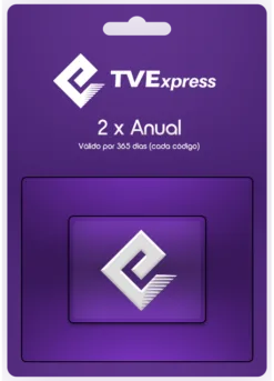 Gift Card TVE - Anual (2 telas)